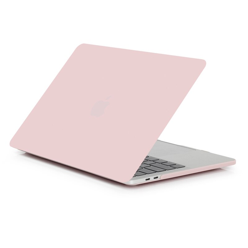 Coque de protection pour Macbook Pro 13 avec barre tactile, coque A1706, A1989, A2159, A2289, A2251, A1708: Opaque Pink