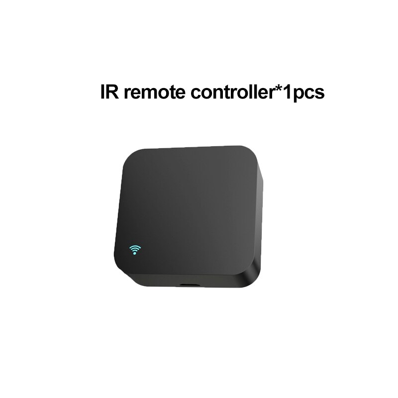 Smart WIFI+IR APP remote Controller for Infrared Aircondition/TV Universal Bridge work with Alexa /Google Home for smart home: IR remote 1pcs