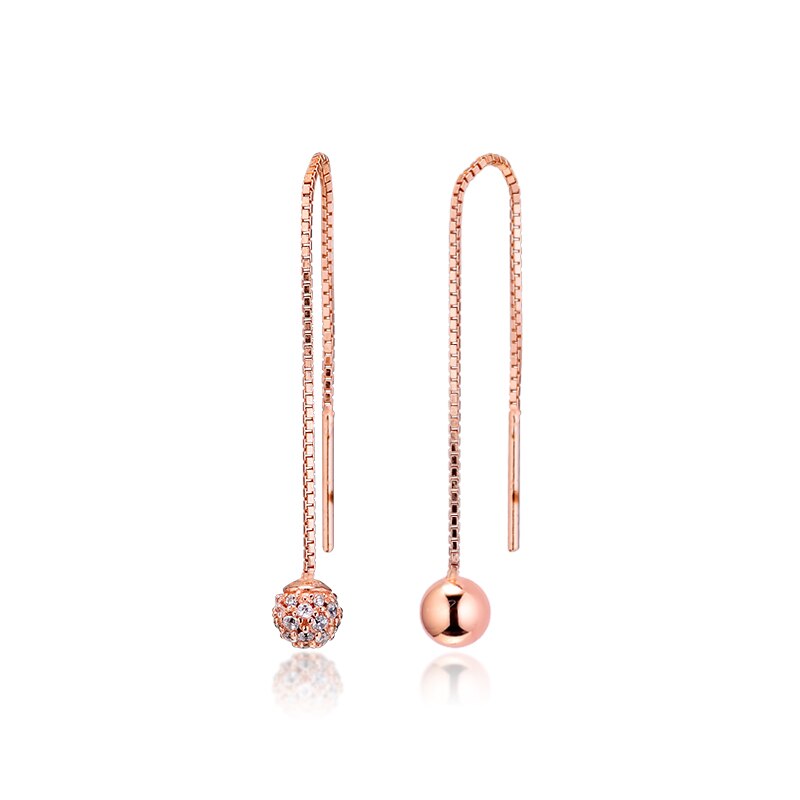 CKK Lucido & Pavimenta Il Branello Orecchini a pendaglio Pendientes Brincos 925 Gioielli in argento sterling Oorbellen kolczyki Aretes de mujer Orecchino: Default Title