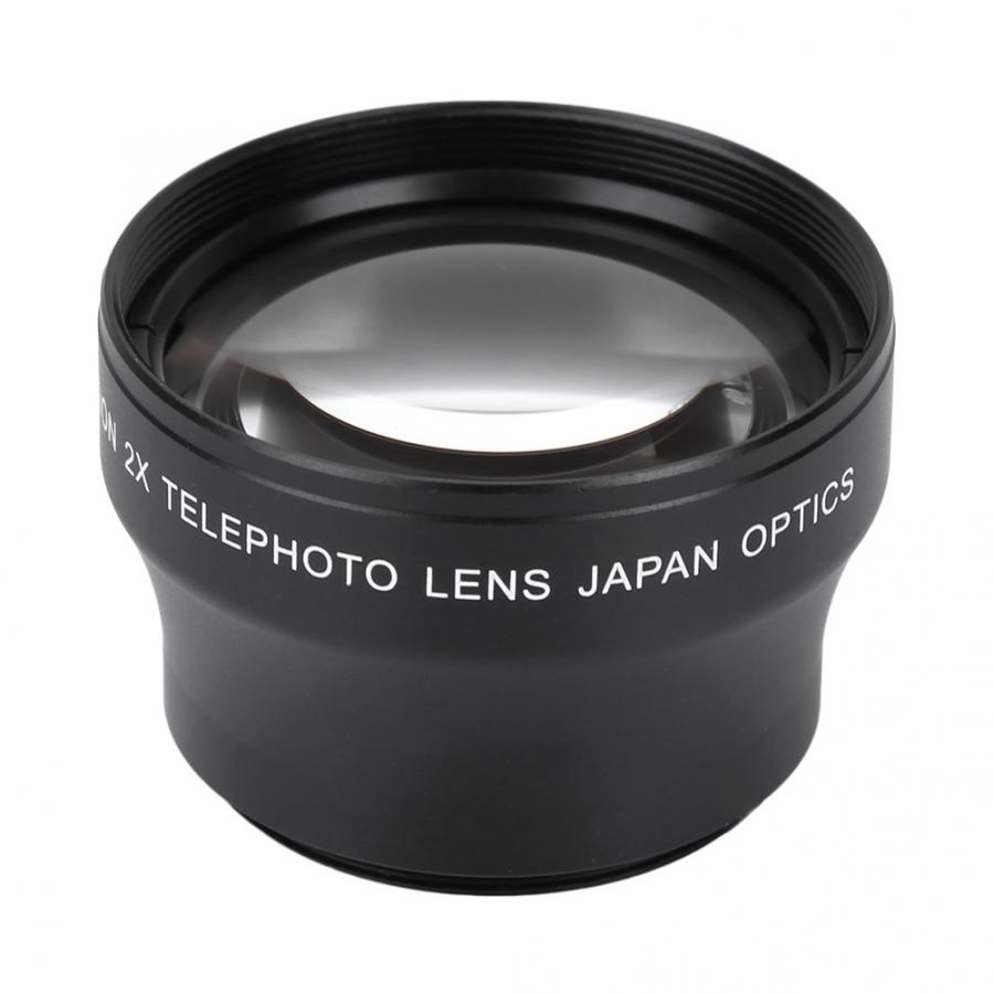 Camera Lens 2X Vergroting High Definition Converter Lens Voor 37 Mm Mount Camera Lens Voor Camera Camcorder Lens