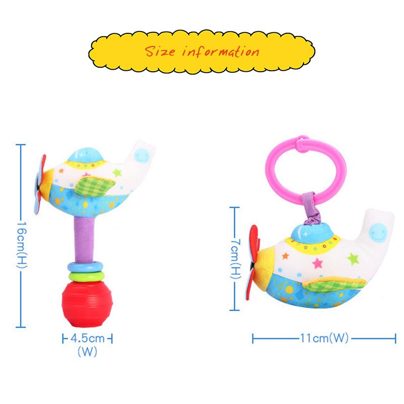 Hand Ring Bell Pull Schudden Bed Hangen Baby Speelgoed Baby Speelgoed 0-1 Jaar Oude Hand Hold Speelgoed