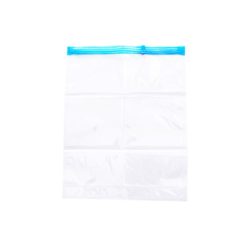 Bolsa de vacío de compresión enrollable a mano, bolsa de almacenamiento de plástico para ropa de casa, comprimida, plegable, ahorro de espacio de viaje, bolsas de sellado