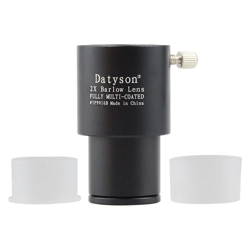 Datyson-accesorios para telescopio astronómico, extensor 2X de 0.965 pulgadas, 5P9916B, cristal óptico totalmente de Metal