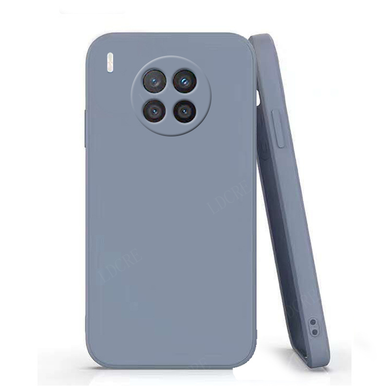 Para funda Huawei Nova 8i funda para Nova 8i Capas teléfono armadura a prueba de golpes silicona TPU funda suave para Huawei Nova 8 8i Fundas: Madera / Púrpura claro