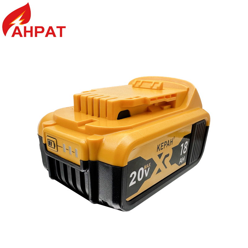 Baterías de 20V, batería de iones de litio DCB203 de 18,0Ah para herramientas Dewalt Max DCB205 DCB206 DCB200 DCB182 DCB180 DCB230 DCD DCF DCG Series