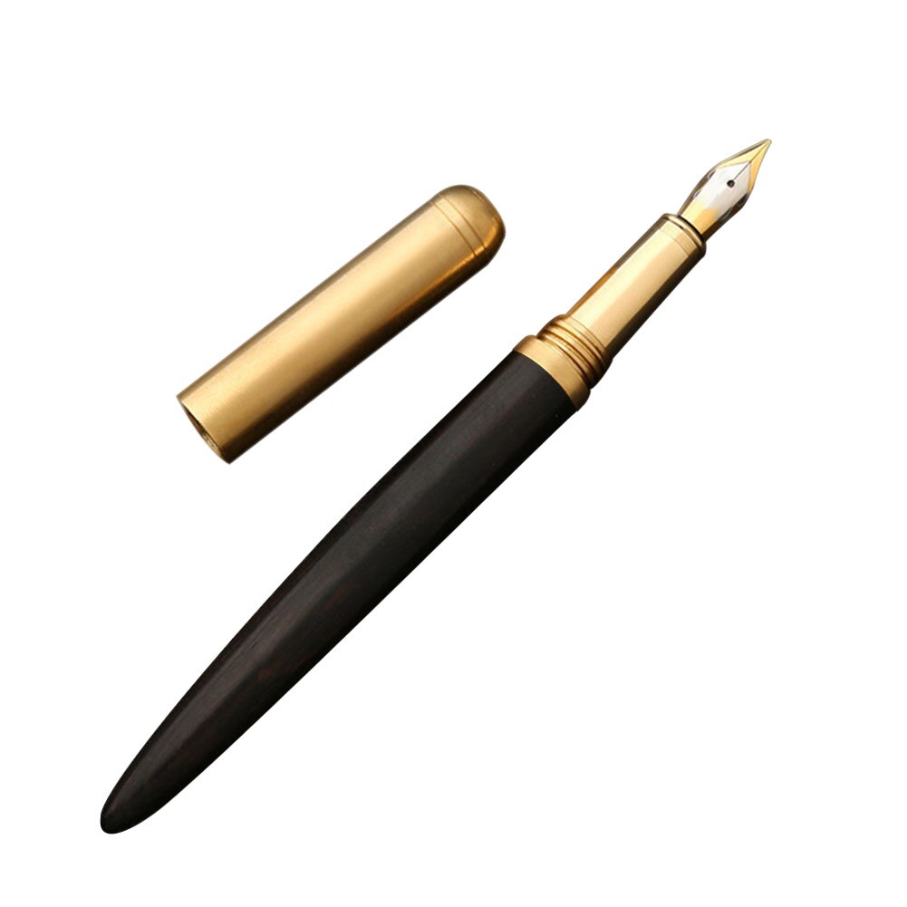 Pluma estilográfica de portátil suave para mujeres hombres estudiantes Escritura de negocios D6: 02