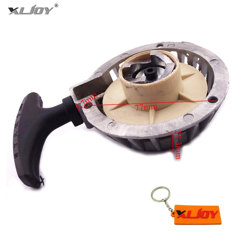 XLJOY parte de arranque del motor de aluminio para 47cc 49cc Mini moto bolsillo Dirt bici ATV Mini moto