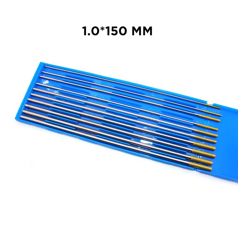 Electrodos de tungsteno para soldadura TIG 1,5% Lanthanated 3/32 x 7 WL15 Tig Tungsteno 10