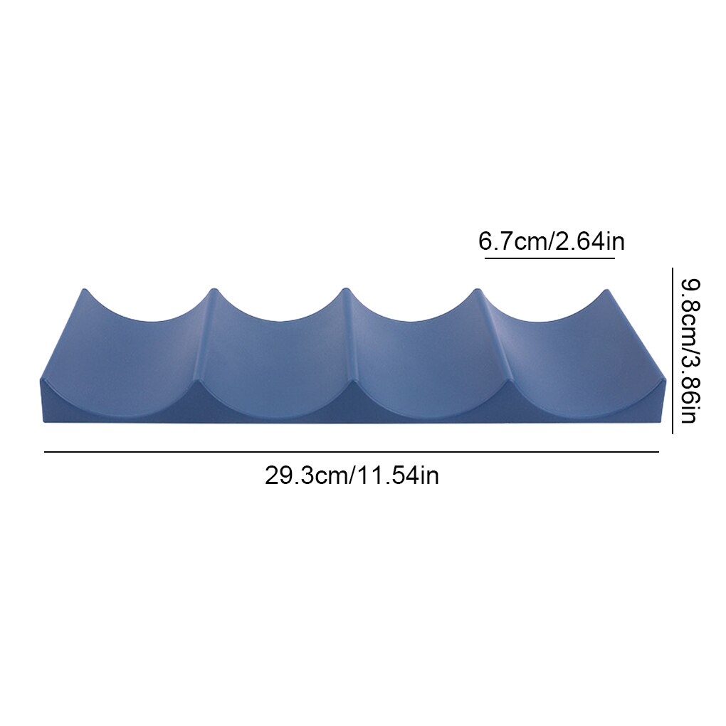 Bier Kan Anti-Slip Houder Siliconen Stacker Blikjes Koelkast Mat Dranken Rek Stapelen Tool Organizer Wijn Fles Houder