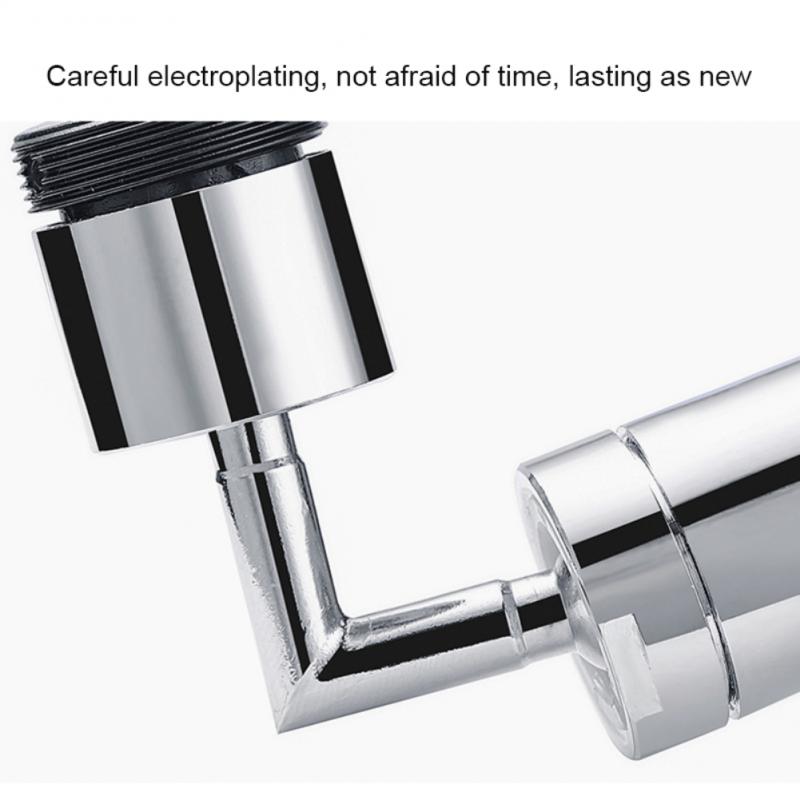720° Rotatable Splash Filter Faucet Extender Spray... Vicedeal