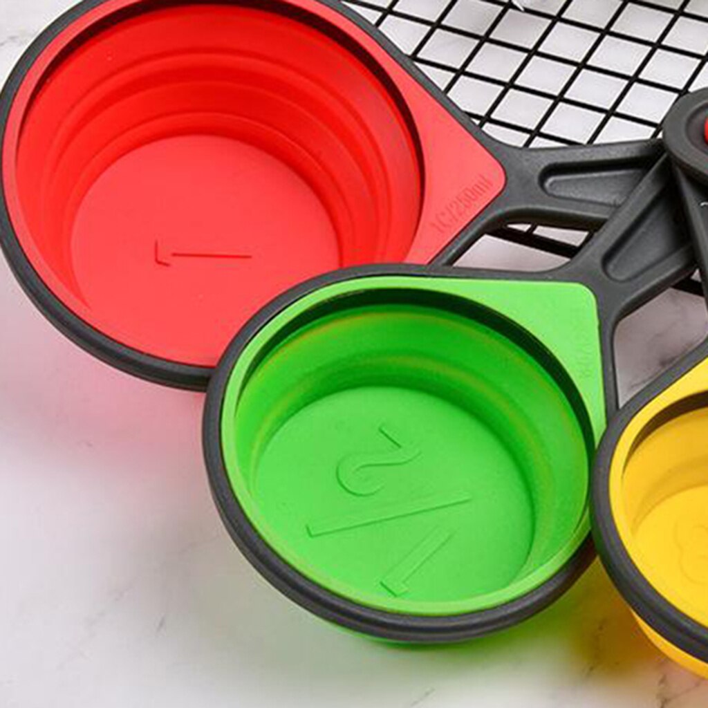 Multiple Sizes Measuring Cups and Spoons Set for Liquid & Dry Measuring