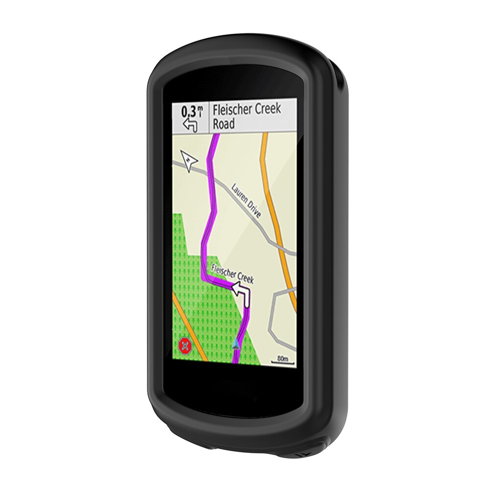 For Garmin Edge 1030 Plus GPS Anti-knock Waterproof Silica Gel Case Cover Edge 1030 Plus Matte Black Soft TPU Silicone Case