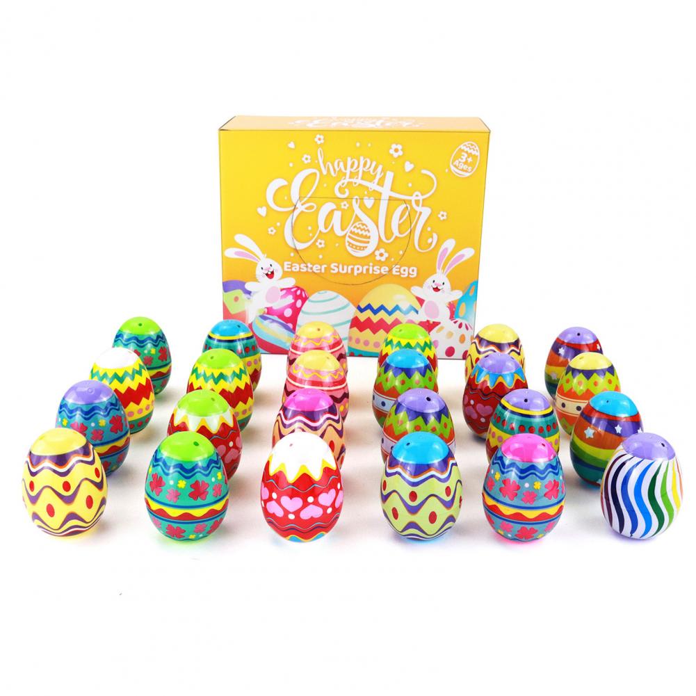 Caja de descompresión de huevo de Pascua, utensilio decorativo ligero, complemento festivo para , 1 unidad