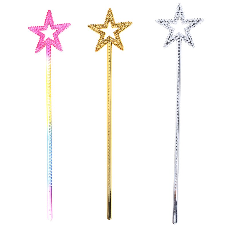 Fairy Stick Large Silver Princess Angle Wand Dress For Kids Girls Christmas