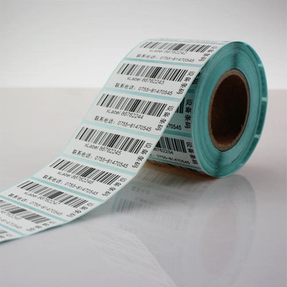 1000pcs/Roll Adhesive Thermal Label Sticker Paper Supermarket Price Blank Label Direct Print Waterproof