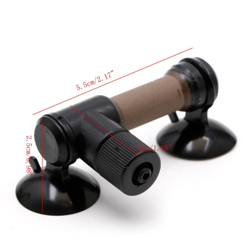 Aquarium van kunststof  co2 diffuser tessellator verstuiver dubbele zuignap