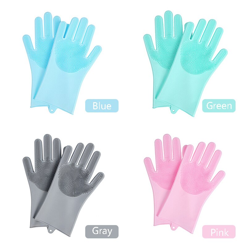 Hond Haar Kam Silicone Honden Grooming Borstel Handschoen Puppy Douche Cleaning Borstels Kat Hond Massage Handschoen Huisdieren Accessoires