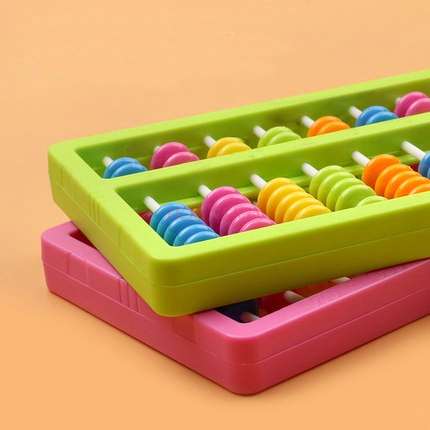 Outils d&#39;enseignement des mathématiques, boulier de l&#39;école primaire et de la maternelle, addition et soustraction d&#39;arithmétique