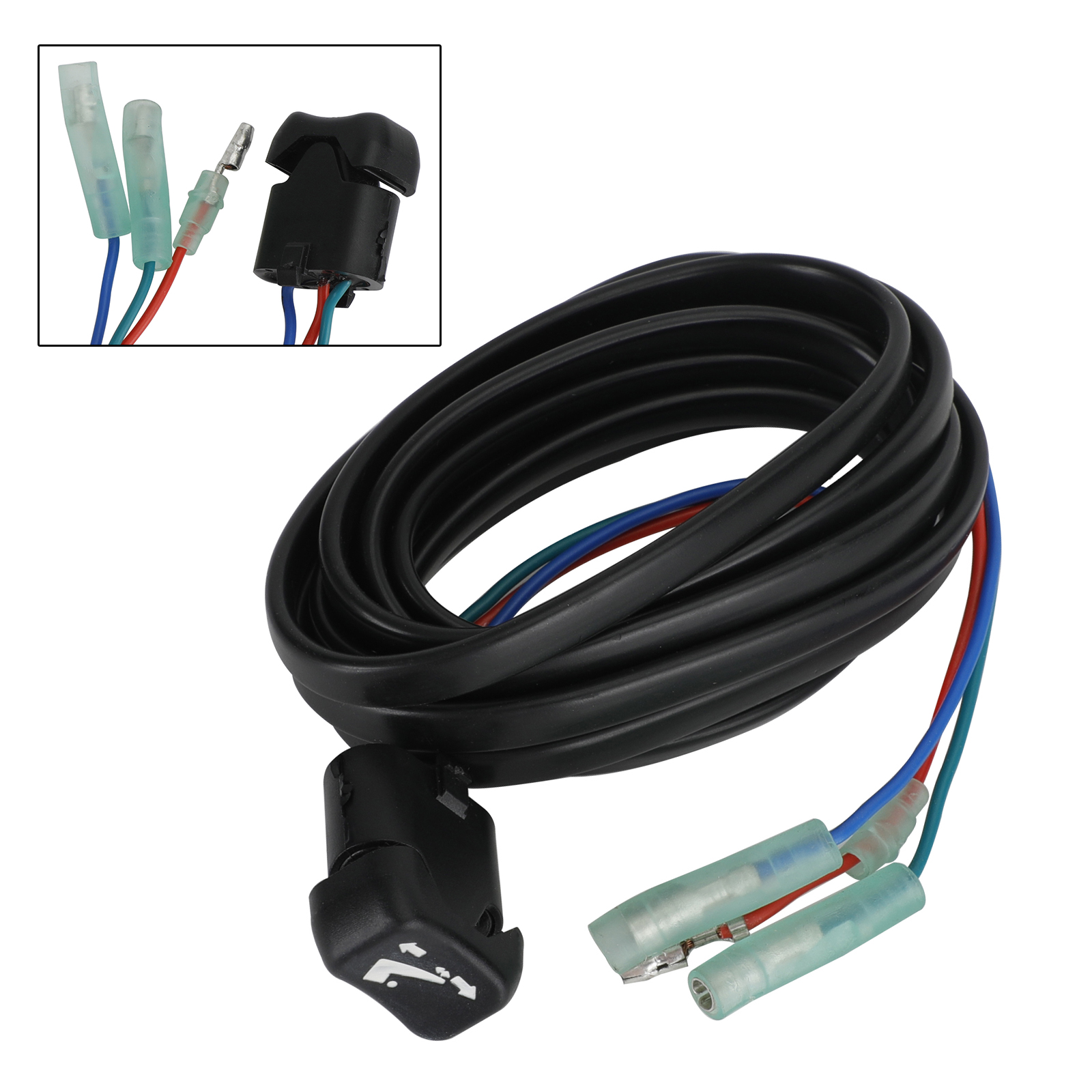 Areyourshop Trim & Tilt Schakelaar Assemby Fit Voor Yamaha 704-82563-41-00 704-82563-42-00 Boot Onderdelen