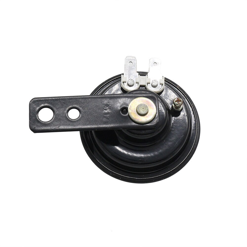 Klaxon noir pour moto 12V