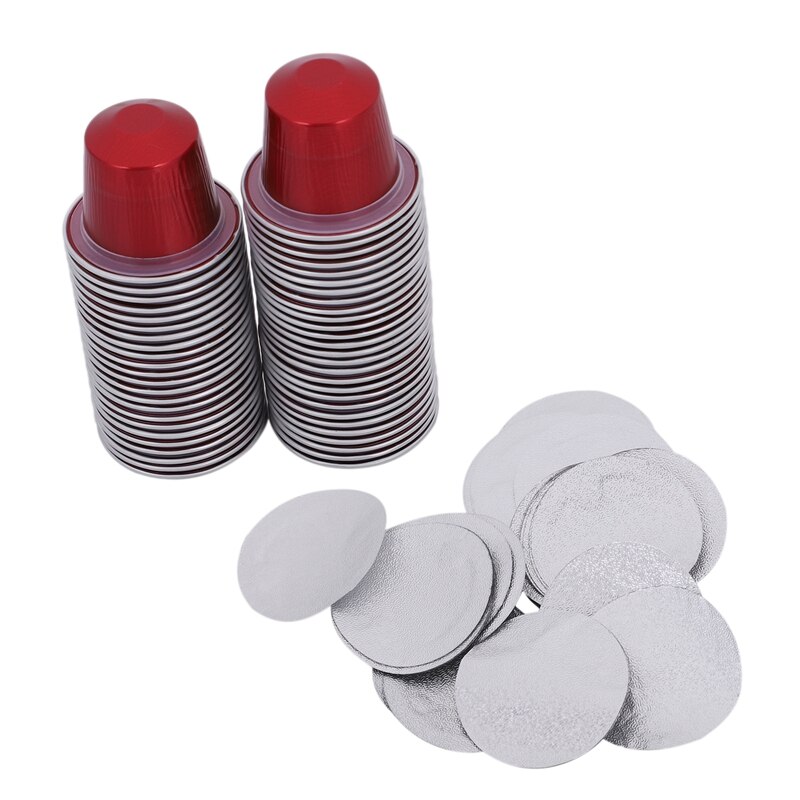 50 zestawów kapsułki kawy robić ponownego napełniania kubek jednorazowy robić kapsułki Nespresso robić Nescafe automatyczny ekspres robić kawy torebka na żywność kawiarnia Suppli