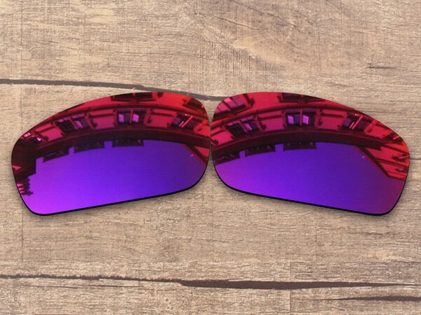 Vonxyz 20+ Color Choices Polarized Replacement Lenses for-Oakley Monster Pup Frame: Midnight Mirror