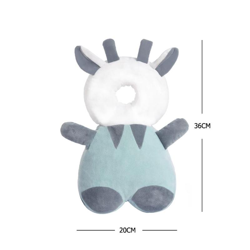Baby Hoofd Hals Bescherming Pad Peuter Hoofdsteun Kussen Valweerstand Kussen Redelijke Dikte Comfortabele Touch: B