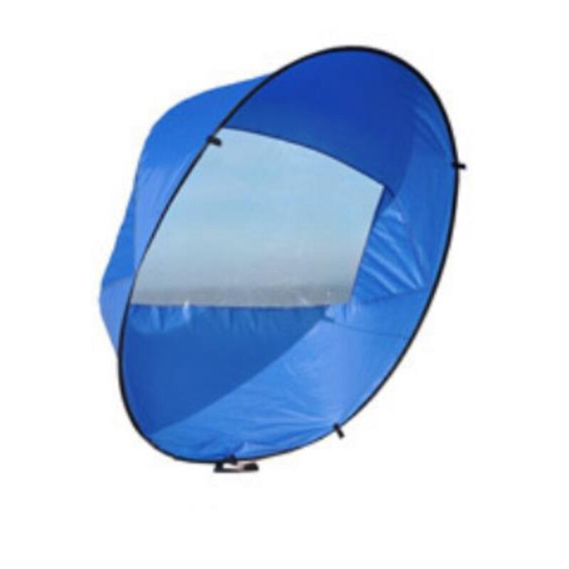 42 Inch Opvouwbare Up Board Wind Zeil Kajak Downwind Kit Zeilboot: Blue