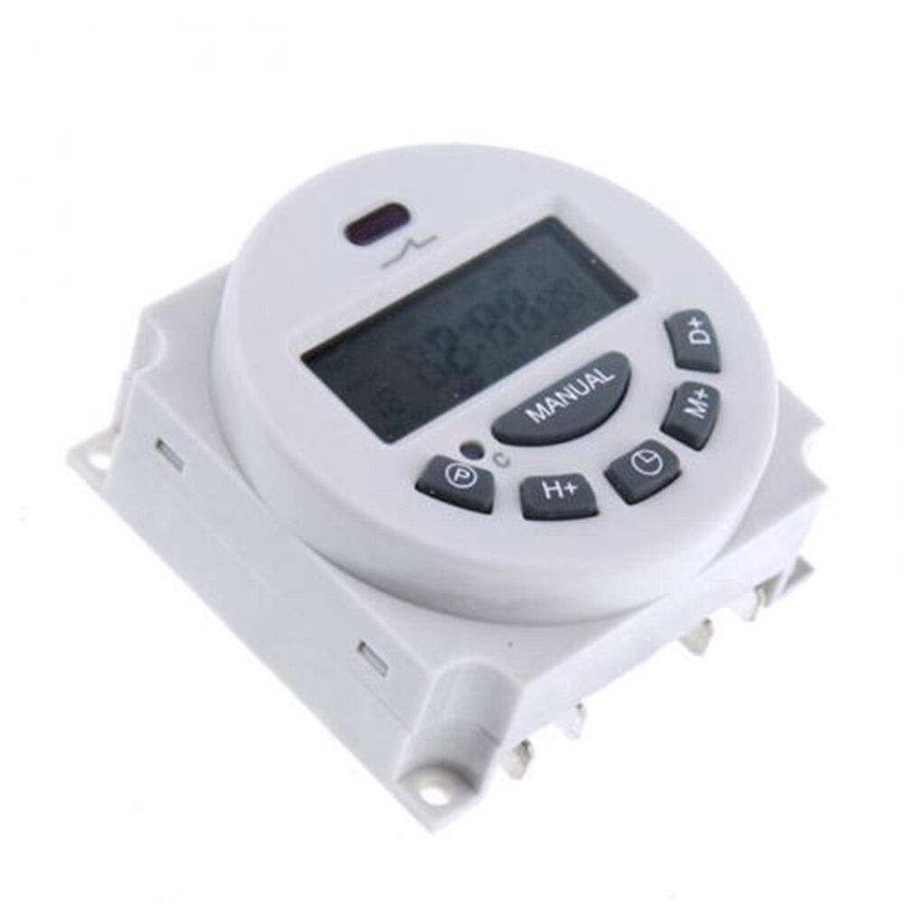 12V/24V/110V/220V Timer Switch Mini Accurate Relay Minutes Counter Kitchen Programmable LCD Digital Control Power Portable Home