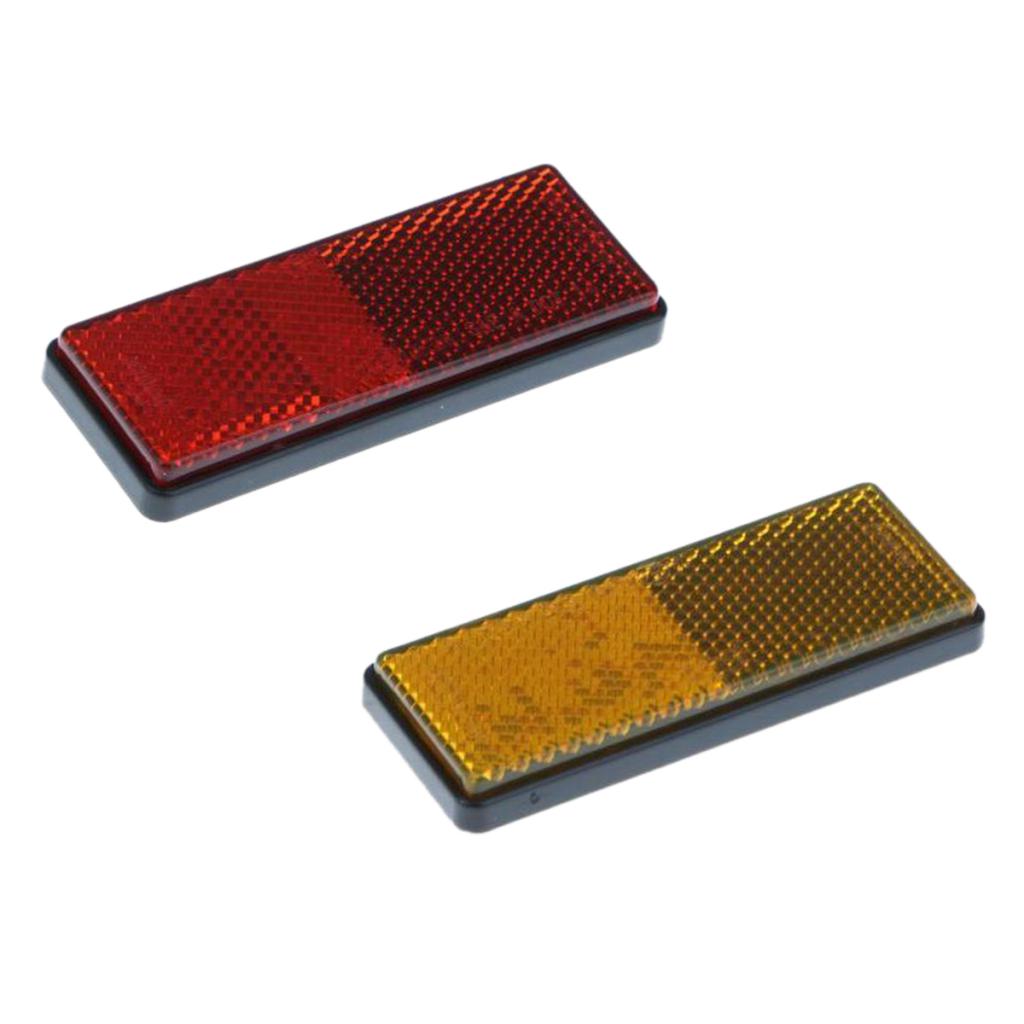 2 stk universell bil talier motorsykkel reflektor reflekterende stripe