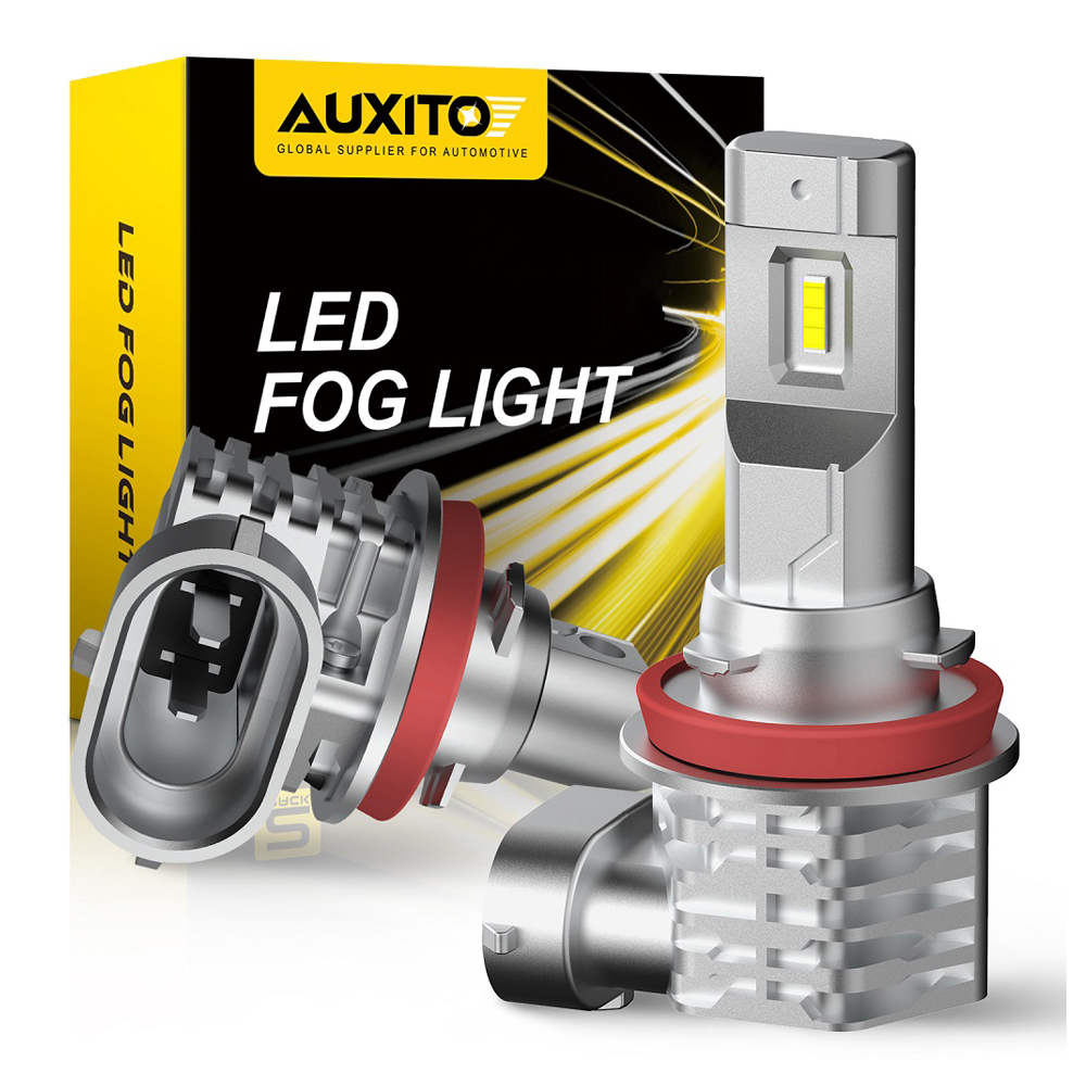 AUXITO 2 Stücke H11 LED Nebelscheinwerferlampen H8 H9 9006 HB4 9005 HB3 LED 12 V DRL Auto Tagfahrlicht Auto Lampe 6500 K Weiß 3000 K Gelb