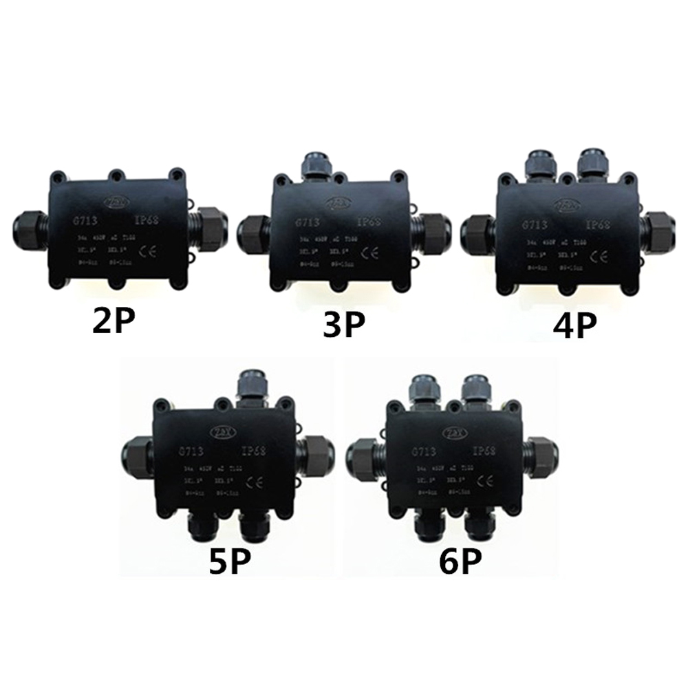 IP68 Waterproof Junction Box Underground Outdoor Cable Line Sleeve Connectors IP68 Junction Box