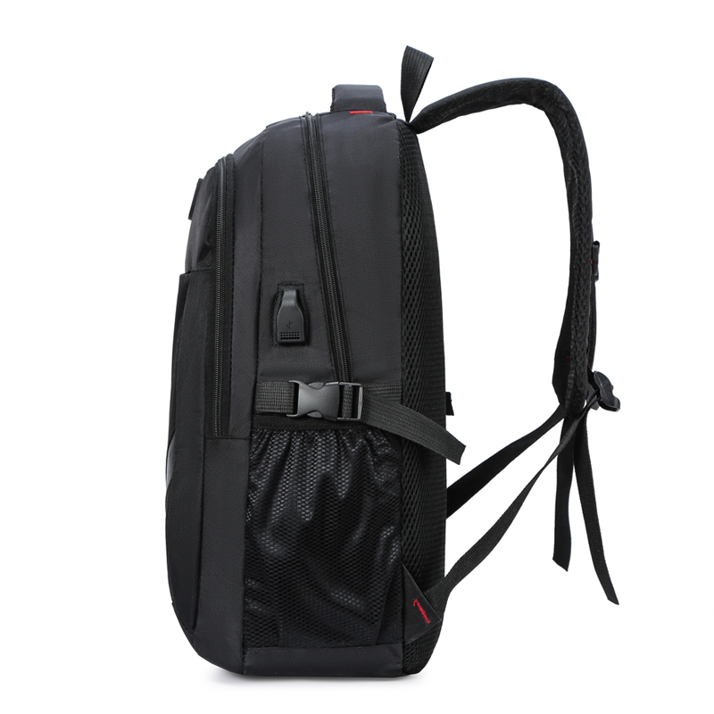 Backpack Men Nylon Backbag 15.6 Inch Laptop Rucksack Charging Shoulder Bag Large Capacity Bagpack Male Mochilas Knapsack