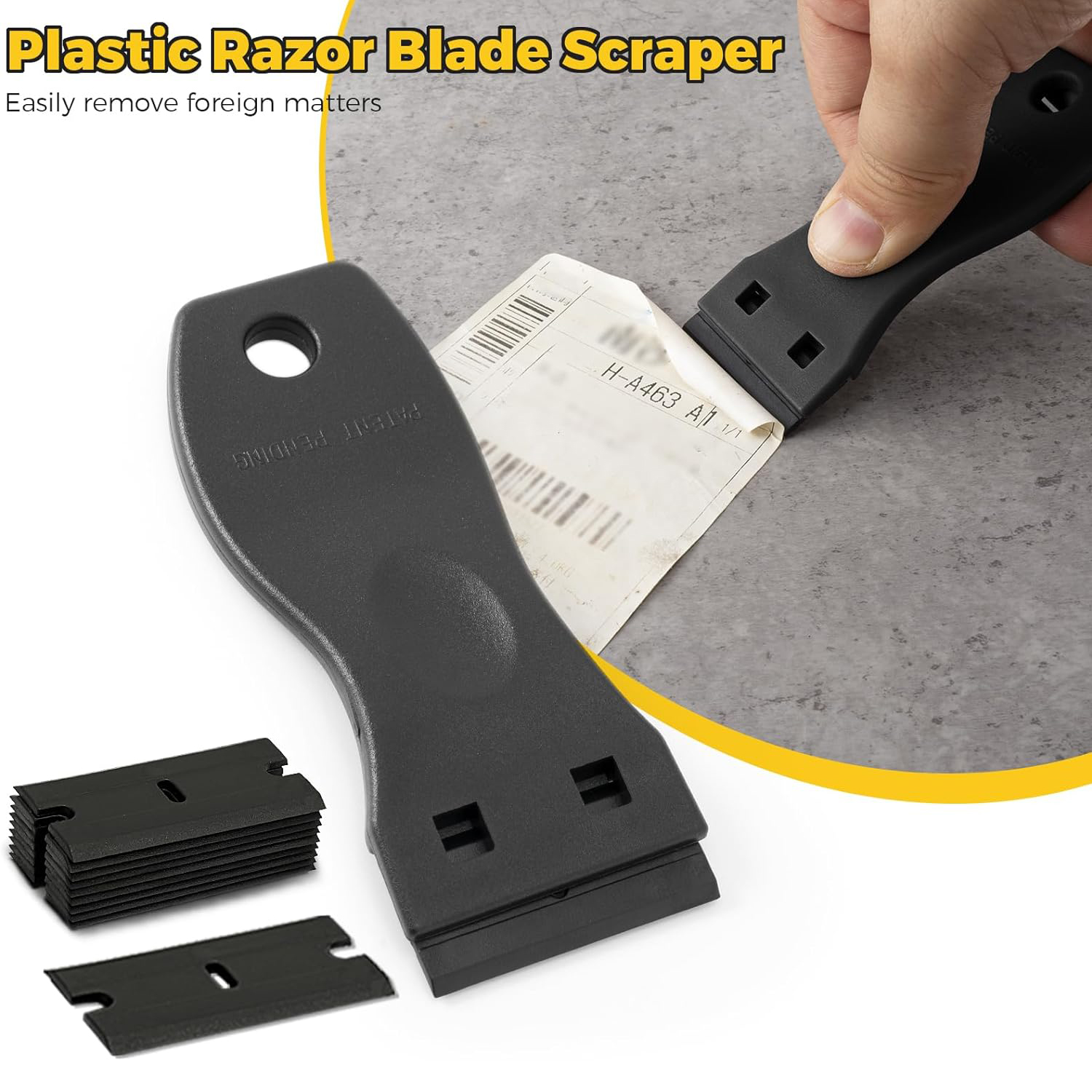 EHDIS Vinyl Wrap Tool Kit Car Window Cleaning Water Remover Scraper Handled Bulldozer Squeegees Auto Tint Film Tool