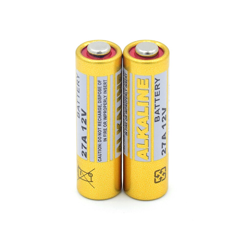 27A MN27 E27A L828 E27 VR27 CA22 Alkaline Battery For Remote Control Alarm Security Devices 12V Alkaline Battery: 2 PCS