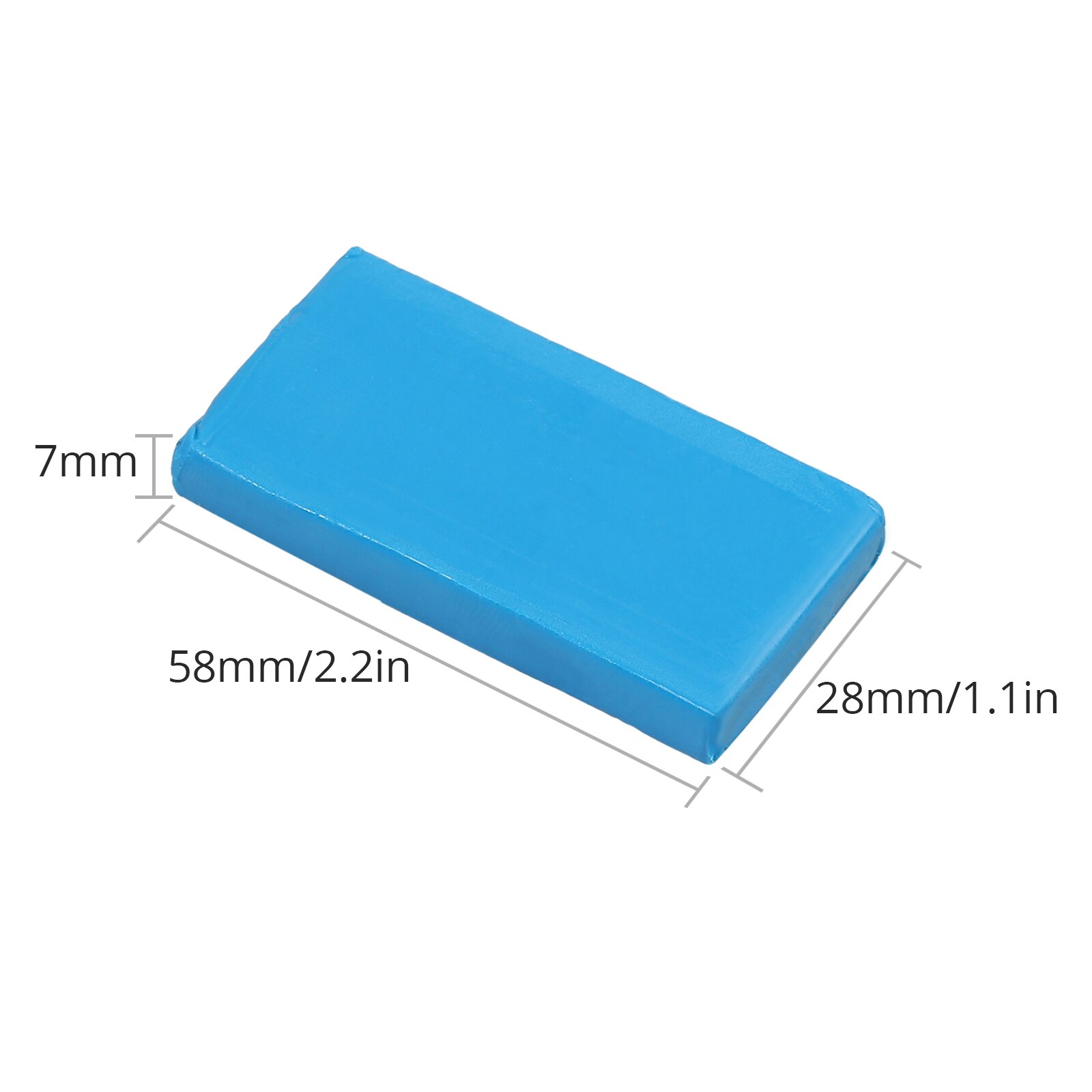 Proster-50 Uds. De bloques de arcilla blanda para modelado de polímero maleable, bricolaje, con herramienta, horno, hornear, polímero, multicolor, herramientas para arcilla, juguete