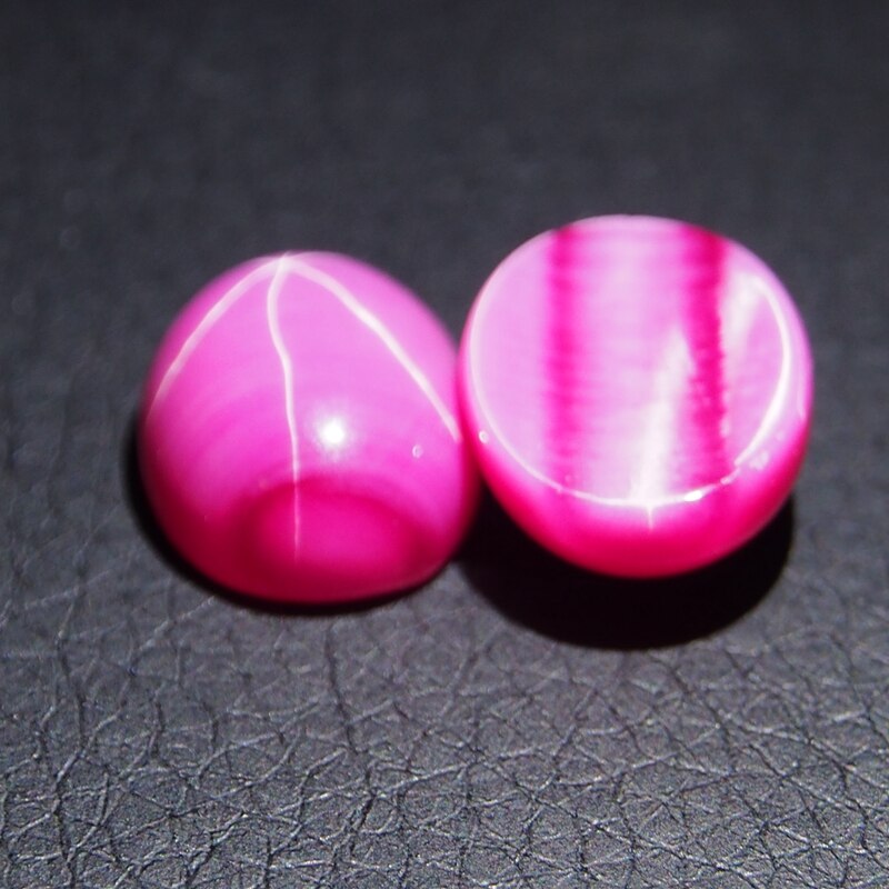 10*12mm 3 sztuka/dużo owalne Cabochon koraliki czerwony gwiazda rubin cabochon