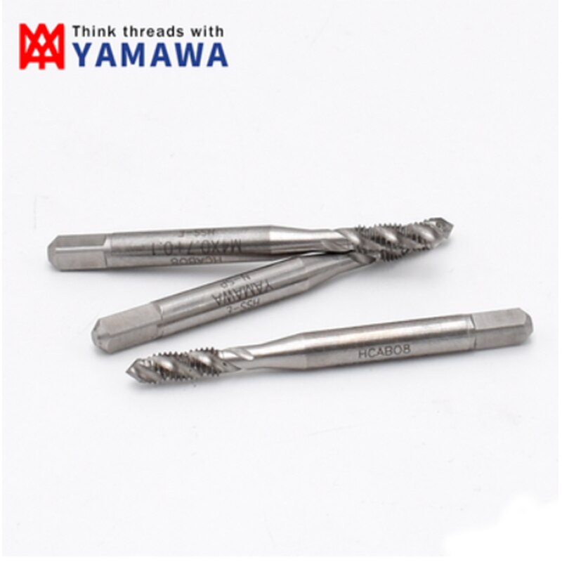YAMAWA HSSE Insert Spiral Fluted Tap ST UNC UNF 2-56 4-40 6-32 8-32 10-32 10-24 1/4 5/16 3/8 1/2 Sheath Screw Thread Taps