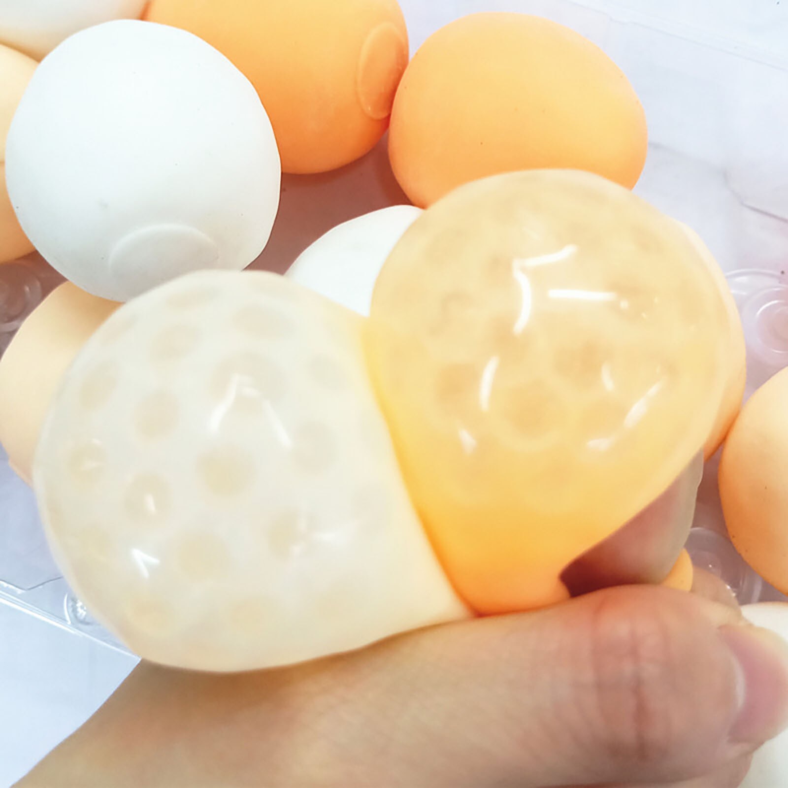 3PC antistress spremere le palle per bambini e adulti per alleviare ansia regalo di natale divertente forte durevole e sicuro 2021