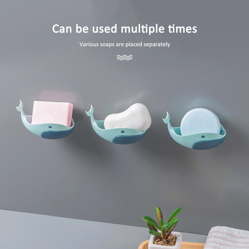 Cute Fish Soap Box Bathroom Soap Holder Dish Plate Tray Soap Dishes Case Supplies Bathroom Storage Hardware для дома и кухни