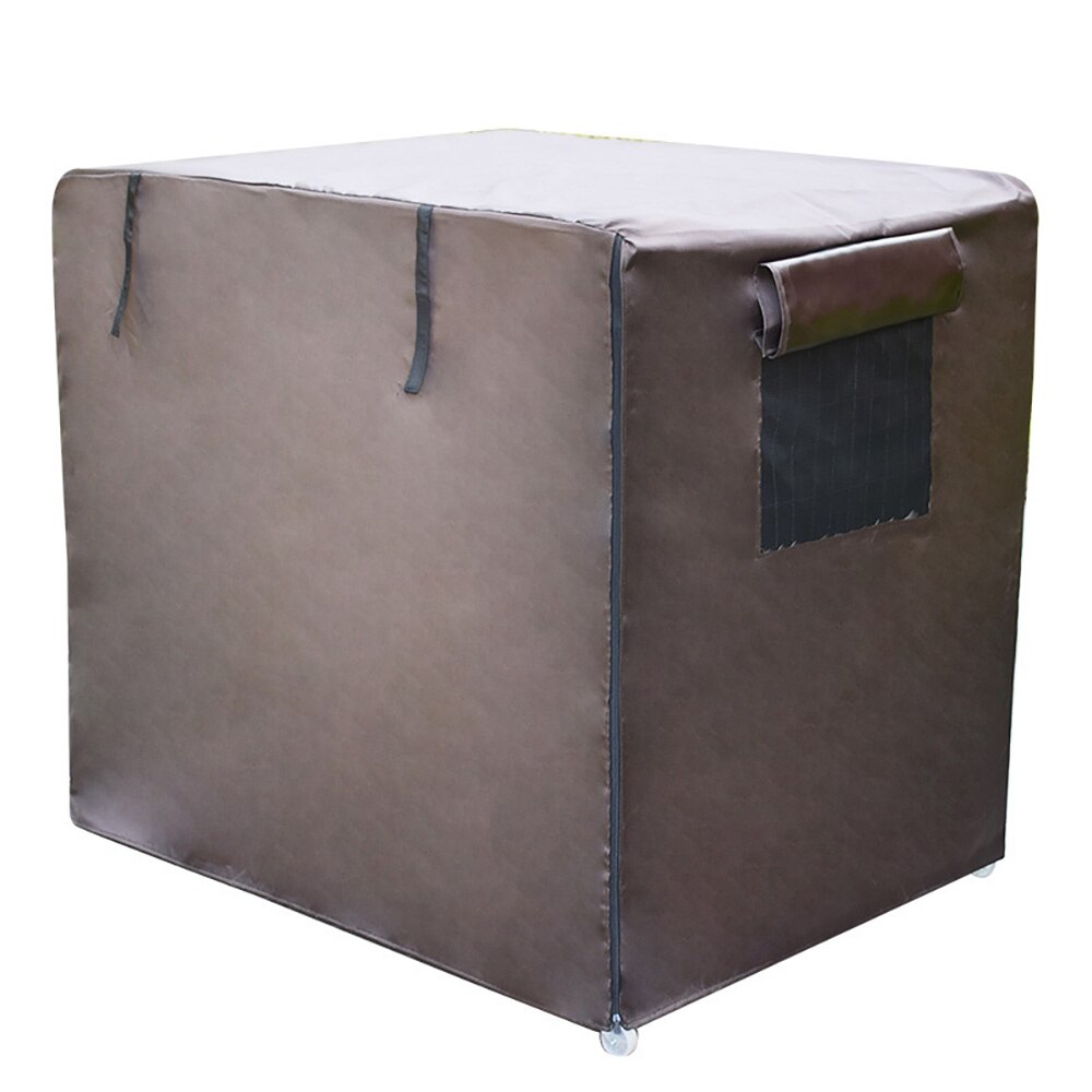 Hond Kooi Zon Bescherming Regenhoes Hond Kooi Cover Warm Mosquito Waterdicht Doek Medium En Grote Honden Outdoor Met Wc kooi