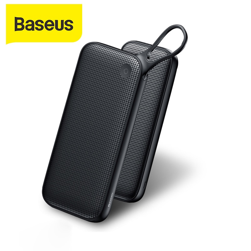 Baseus 20000 Mah Power Bank Pd QC3.0 Quick Charger Dual Usb Type-C Snelle Opladen Powerbank Draagbare Oplader Voor laptop Voor Telefoon
