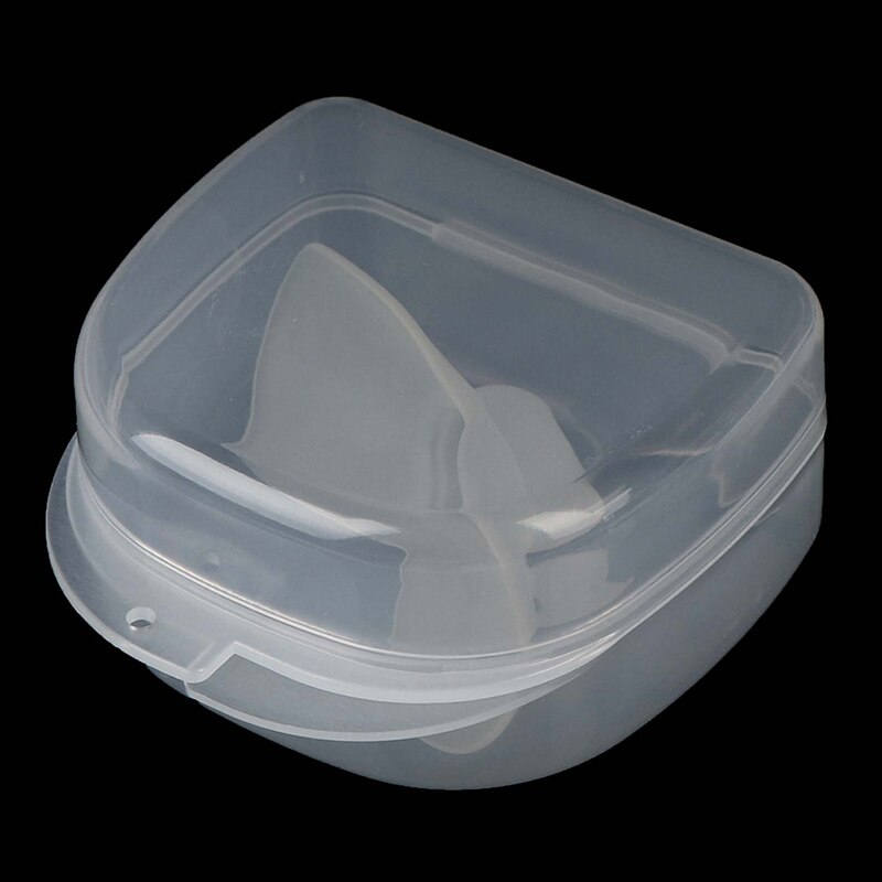 Tong Anti Snurken Apparaat Medische Siliconen Anti Snurken Apparaat Apneu Aid Snore Stopper Tong Retainer Anti Snurken Mondstuk