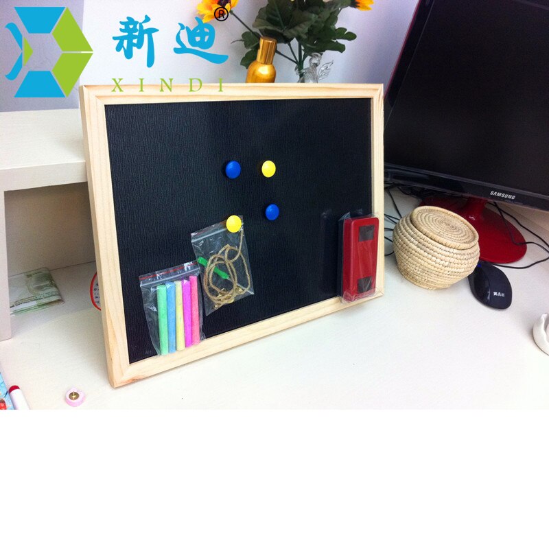 Tre magnetisk tavle dobbelt ansikt tørk tavle skrivetavle kontor leverandør 20*30cm 10 farger fabrikk direktesalg