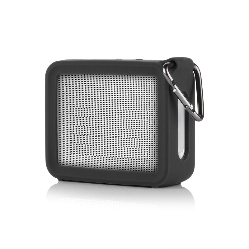 Housse de protection pour haut-parleur Portable, étui de transport en Silicone, Compatible avec JBL GO 2 GO2, Bluetooth: black