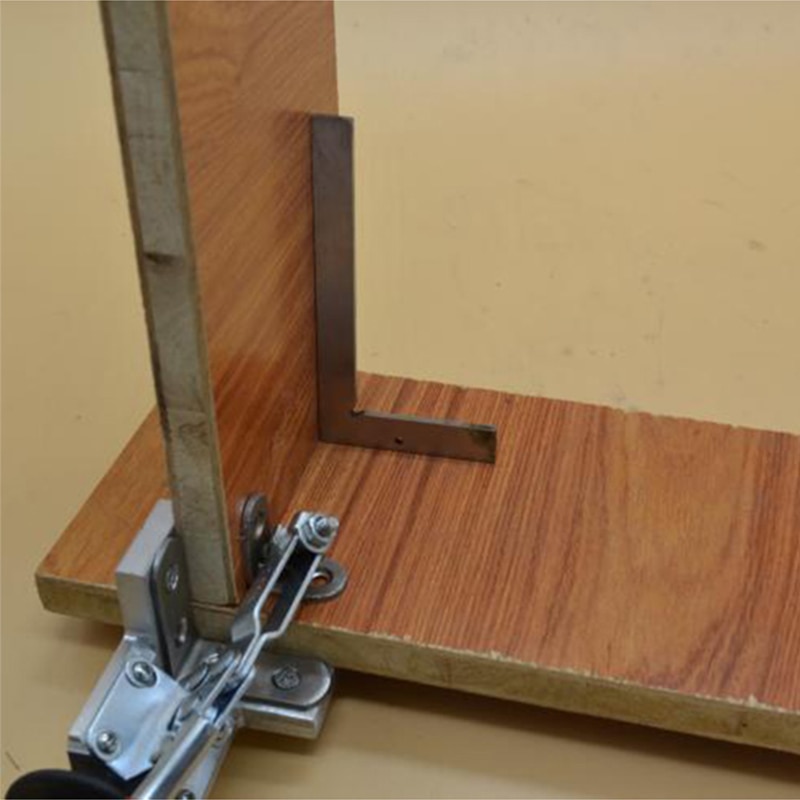 90 Degrees L-Shaped Auxiliary Fixture pliers Splicing board Positioning Panel Fixed clip clamp Woodworking DIY tool