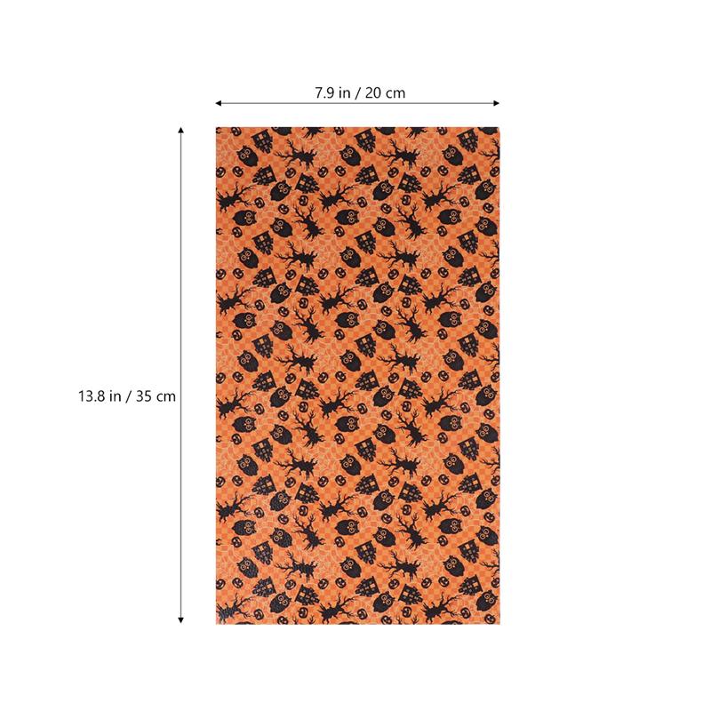 8Pcs Halloween Leer Vel Materiaal Oorbel Maken Vel Leer Stof
