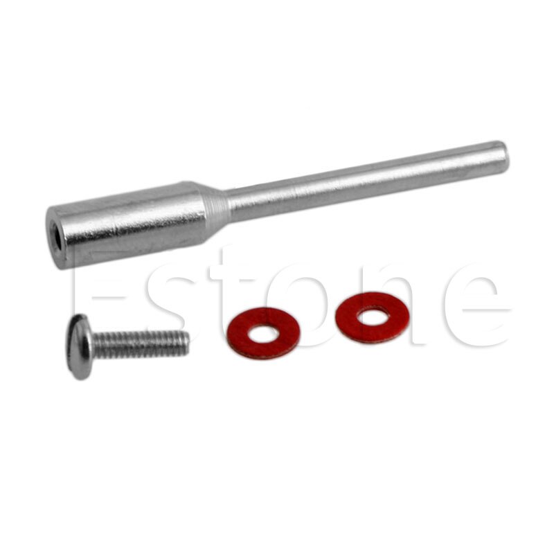 10 pièces/lot acier vis mandrin tige de coupe support de roue 2.35mm/3mm/3.17mm pour Dremel arbre outil de 2019New