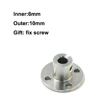 High stainless steel flange coupling High-precision flange Outer diameter 16mm-10mm inner hole 4mm-10mm: Outer 10mm hole 6mm