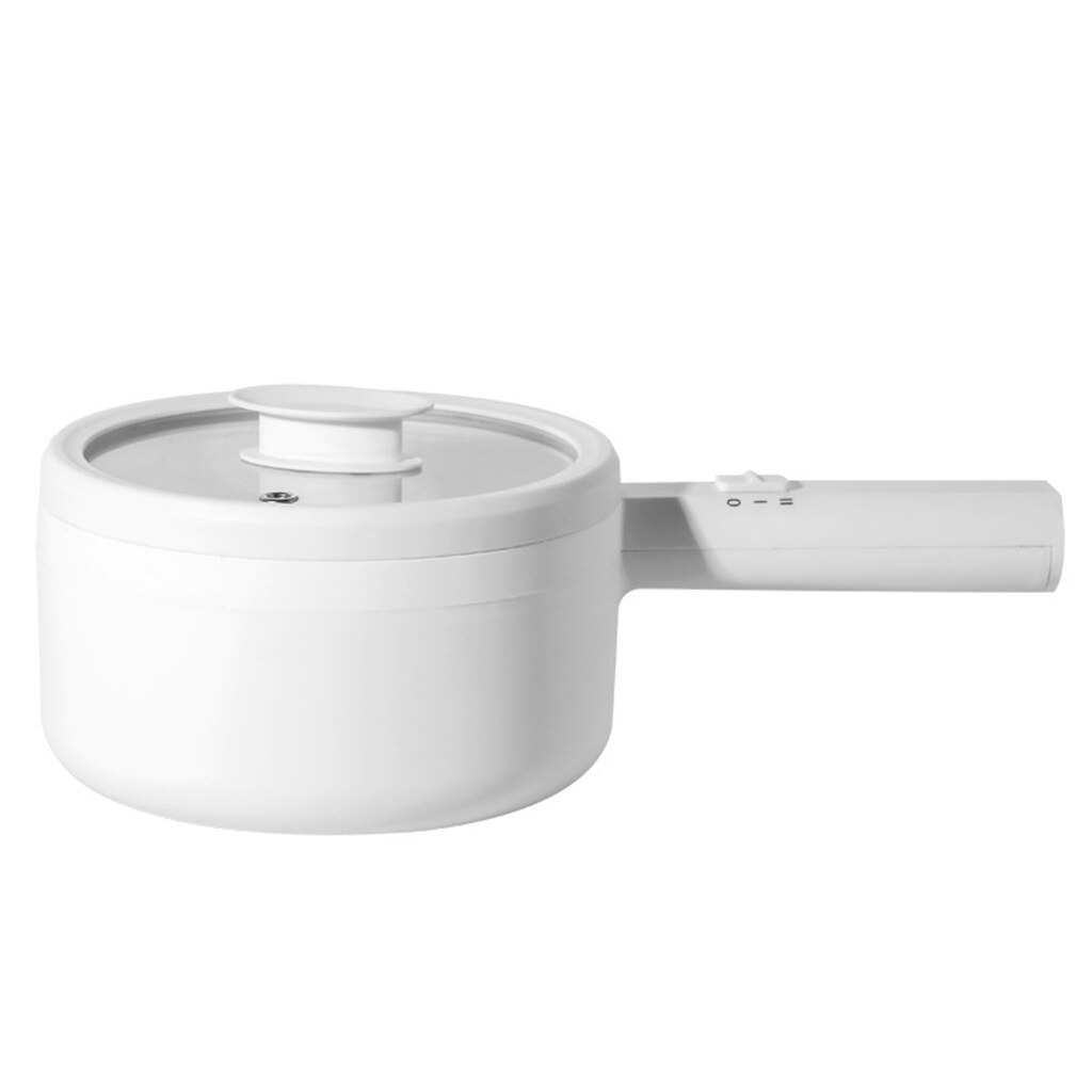 Electric Pot Non-Stick Pan Quick Noodles Cooker 1.5L Mini Pot for Steak